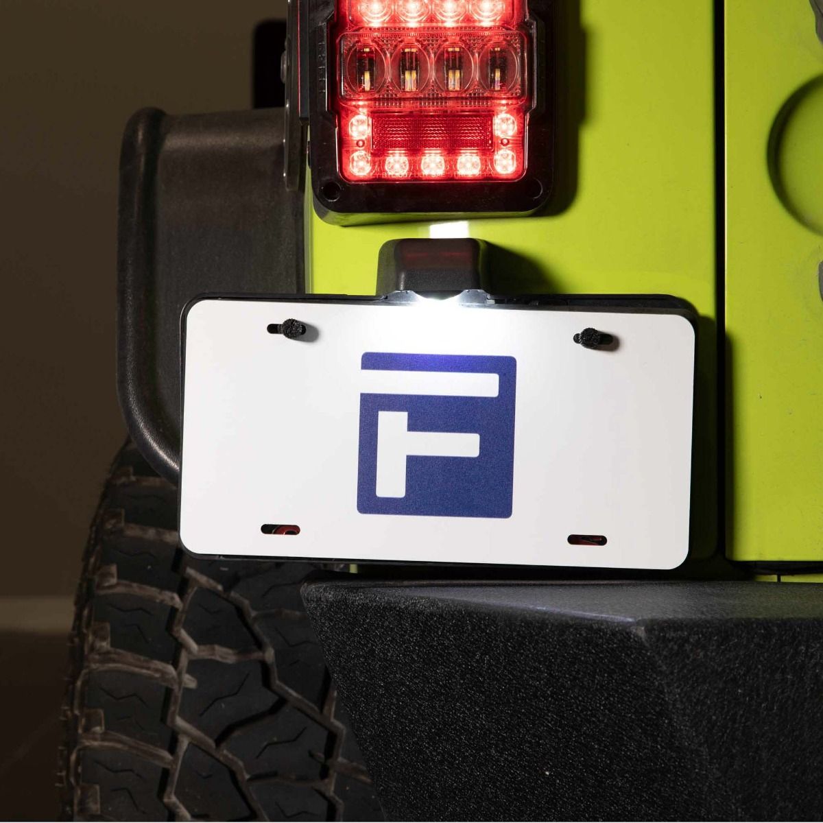 2009-2018 Jeep JK Wrangler LED License Plate Light (one)