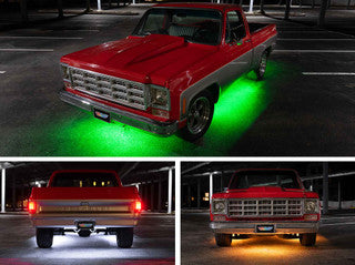 Million Color LED Flexible Slimline Truck Underbody Lighting Kit