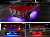 Million Color LED Flexible Slimline Truck Underbody Lighting Kit