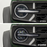 2022-2025 Ford Bronco Raptor LED Projector Headlights (pair)