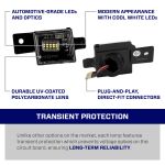 2015-2022 GMC Canyon LED License Plate Lights (pair)