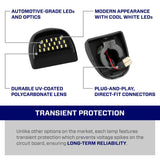 2001-2013 GMC Sierra 2500/3500 LED License Plate Lights (pair)