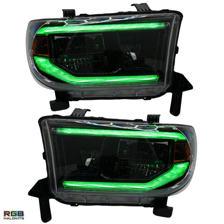 Toyota Tundra / Sequoia: Multicolor Flow Series Headlights (2007-2013) | XB Morimoto
