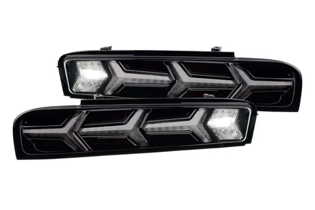 16-18 CHEVROLET CAMARO XB LED TAIL LIGHTS (SMOKED)