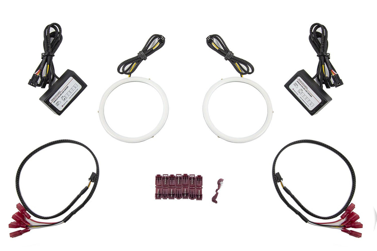 HD LED Cool White Halo Rings (pair)