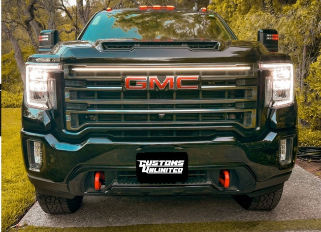 SICK DIESEL 2020-2023 GMC SIERRA 2500 AT4 FULL LENGTH GRILLE BAR