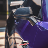 2016-2024 Chevy Camaro Carbon Fiber Mirror Caps