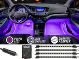 4pc Purple LED Interior Lighting Kit