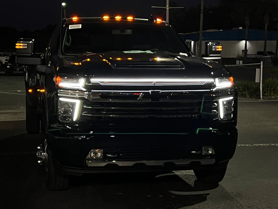 2020-2023 Chevy Silverado 2500/3500 LED “Power” Grille Light Bar