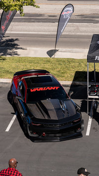 2010-2015 Chevy Camaro Type-ZR Carbon Fiber Double Sided Hood