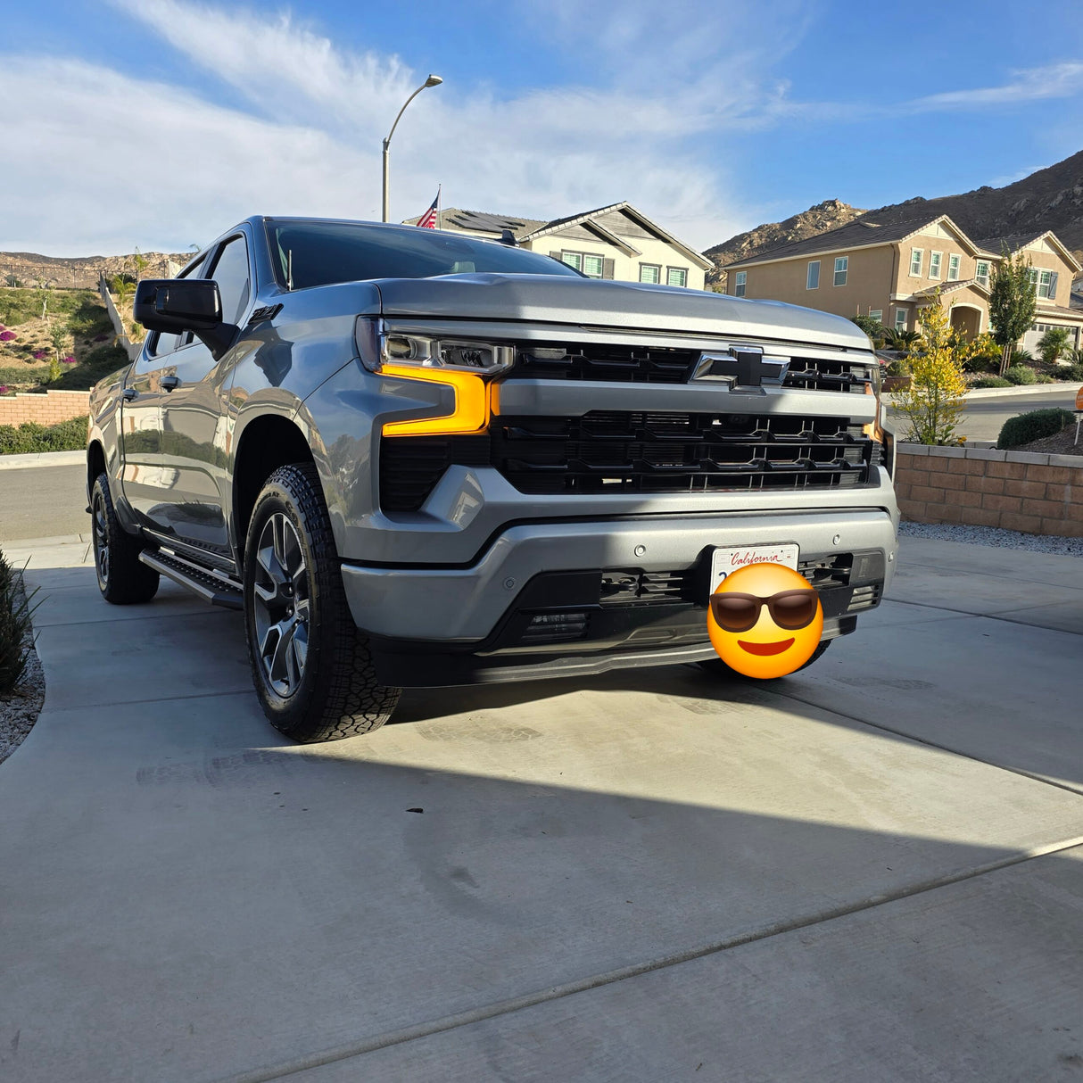 2022-2025 Chevy Silverado 1500 “Refresh” Amber DRL Override Kit