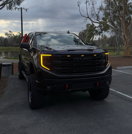 Daytime Amber DRL Override Kit for 2022-2026 GMC Sierra 1500 “Refresh”