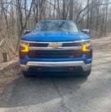 2022-2025 Chevy Silverado 1500 “Refresh” Amber DRL Override Kit