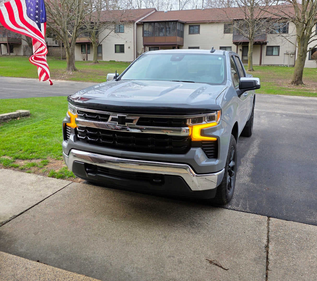 2022-2025 Chevy Silverado 1500 “Refresh” Amber DRL Override Kit