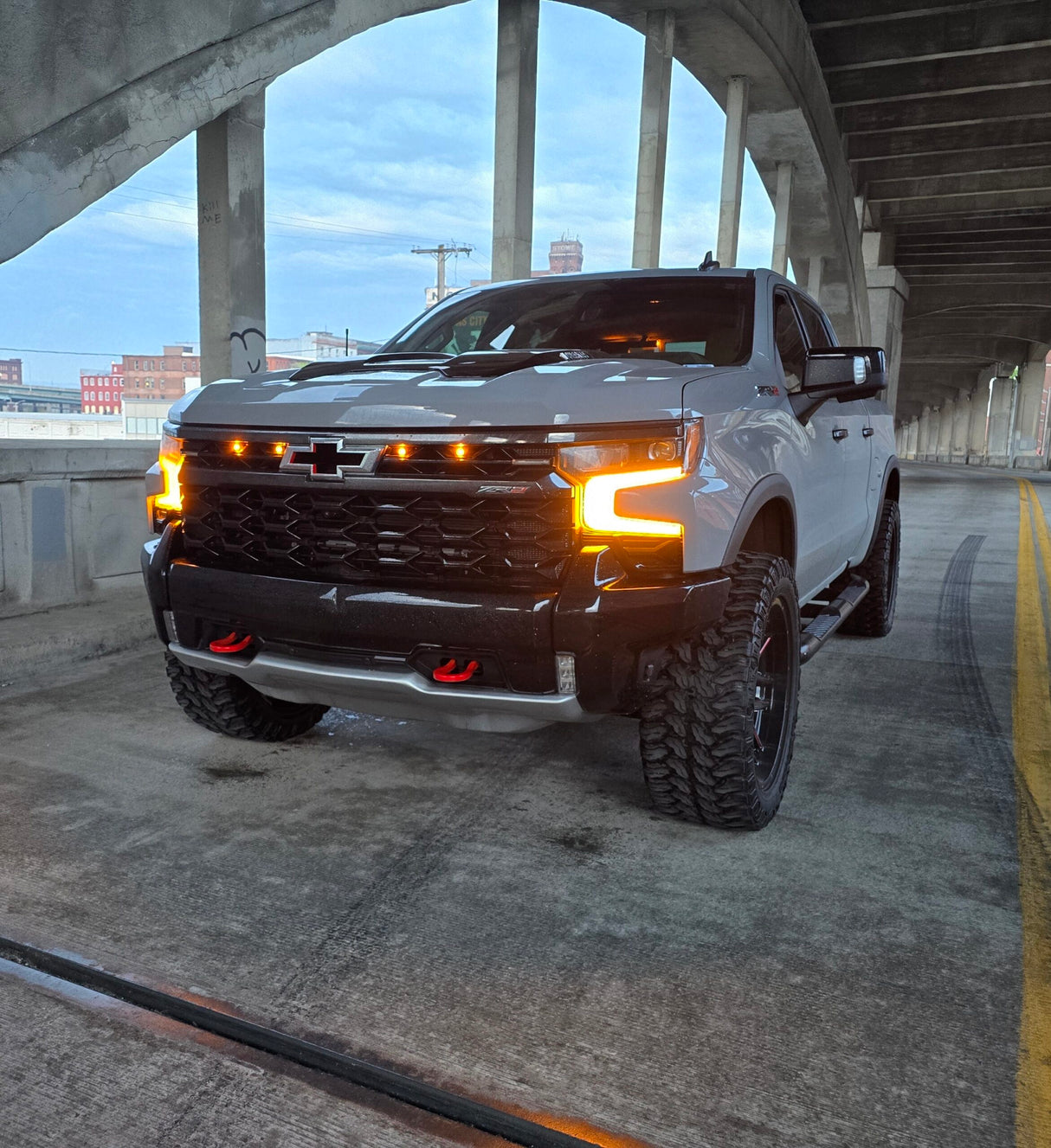 2022-2025 Chevy Silverado 1500 “Refresh” Amber DRL Override Kit