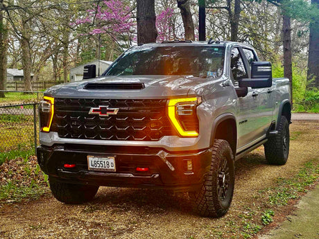 Daytime Amber DRL Override Kit for 2024-2026 Chevy Silverado 2500/3500