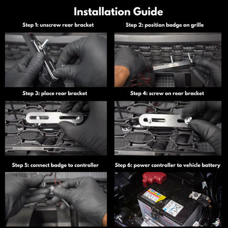 Scatpack LED Emblem Badge (Multicolor Flow)