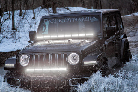 Switchback HD LED Halos for 2018-2025 Jeep JL Wrangler (pair)