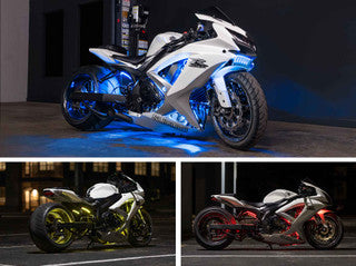 Advanced Million Color LED Motorcycle Lighting Kit for Sport Bikes