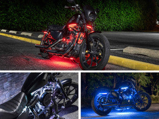 Advanced Million Color LED Motorcycle Lighting Kit for Harley Davidson Sportster