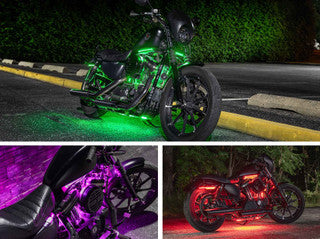 Advanced Million Color LED Motorcycle Lighting Kit for Harley Davidson Sportster