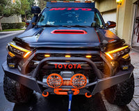 14-24 Toyota 4Runner MK II NOVA-Series LED Projector Headlights Black (OPEN BOX)
