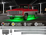 Million Color LED Flexible Slimline Truck Underbody Lighting Kit