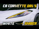 Daytime Amber DRL Override Kit for 2020-2026 C8 Corvette