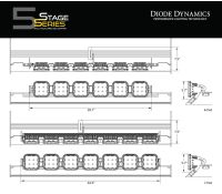 SS5 CrossLink Lightbar Kit for Prinsu/Sherpa Roof Racks