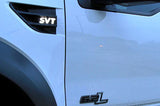 Ford SVT Raptor 09-14 Illuminated Emblems Black in White Illumination