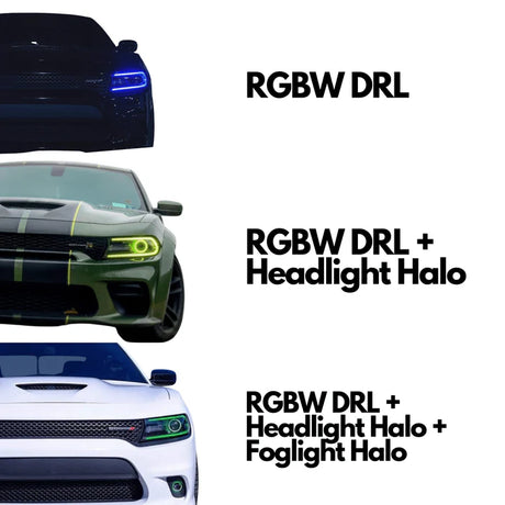 Dodge Charger RGBWA DRL Boards (2015-2023)