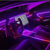 Fiber Optic Interior Ambient Lighting Kit | Flow Series | 43"| 2.0