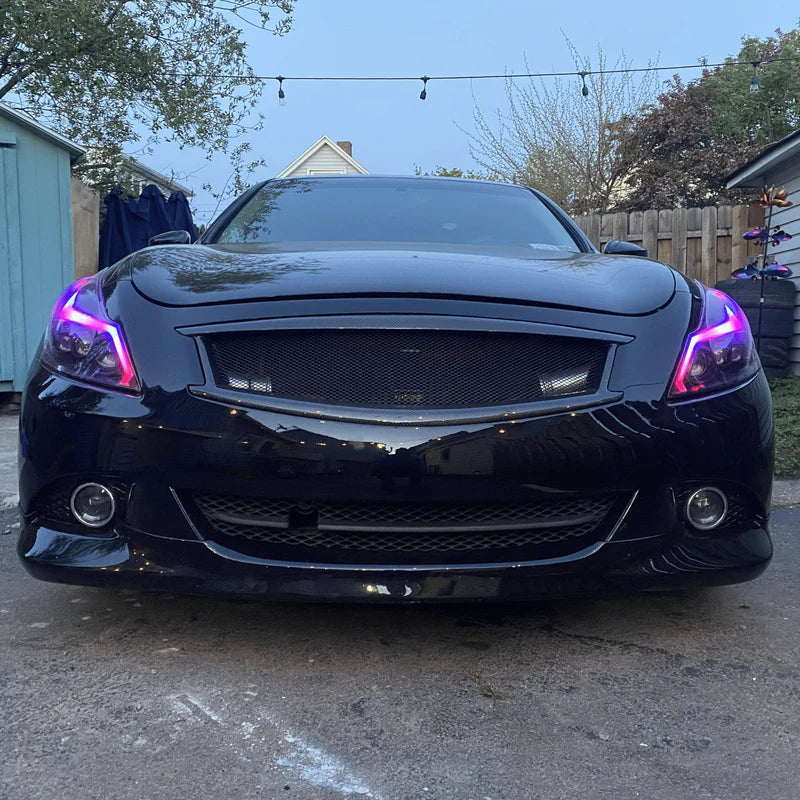 Infiniti G37: Multicolor Headlights (2010-2013)