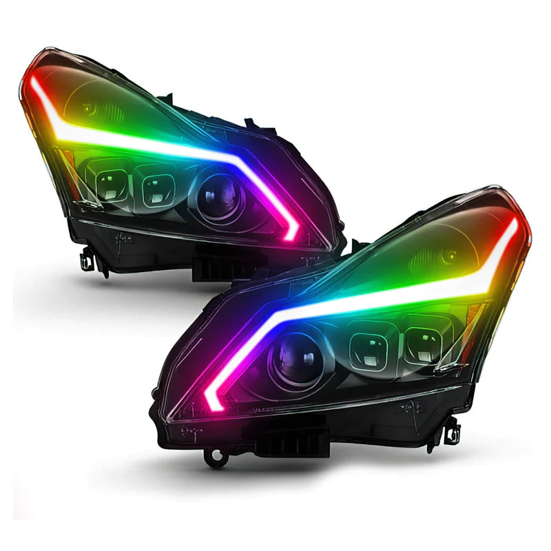 Infiniti G37: Multicolor Headlights (2010-2013)