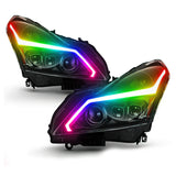Infiniti G37: Multicolor Headlights (2010-2013)