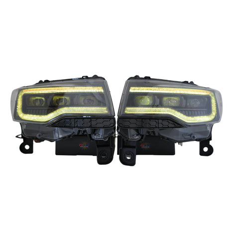 Jeep Grand Cherokee: Multicolor Flow Series Headlights (2014-2021) | XB Morimoto