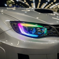 Universal Flexible DRL Tube Diffused Strips | Multicolor