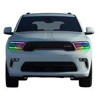 Universal Side Emitting Flexible DRL Diffused Strips | Multicolor