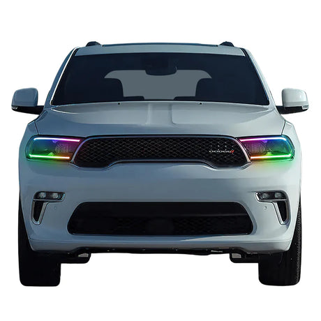 Universal Side Emitting Flexible DRL Diffused Strips | Multicolor