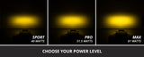 SS10 SAE/DOT Yellow LED Light Bar (one)
