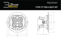 SS3 LED Fog Light Kit for 2011-2014 Ford F-150