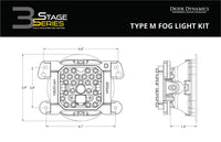 SS3 LED Fog Light Kit for 2011-2013 Jeep Grand Cherokee
