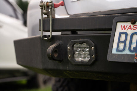 SS3 SAE/DOT White Pro Flush Mount LED Pod (pair)