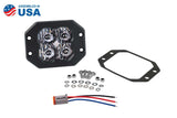 SS3 SAE/DOT White Sport Flush Mount LED Pod (one)