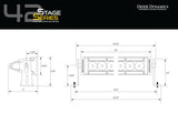 Stage Series 42" White Light Bar