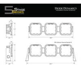 SS5 CrossLink 3-Pod LED Light Bar (one)