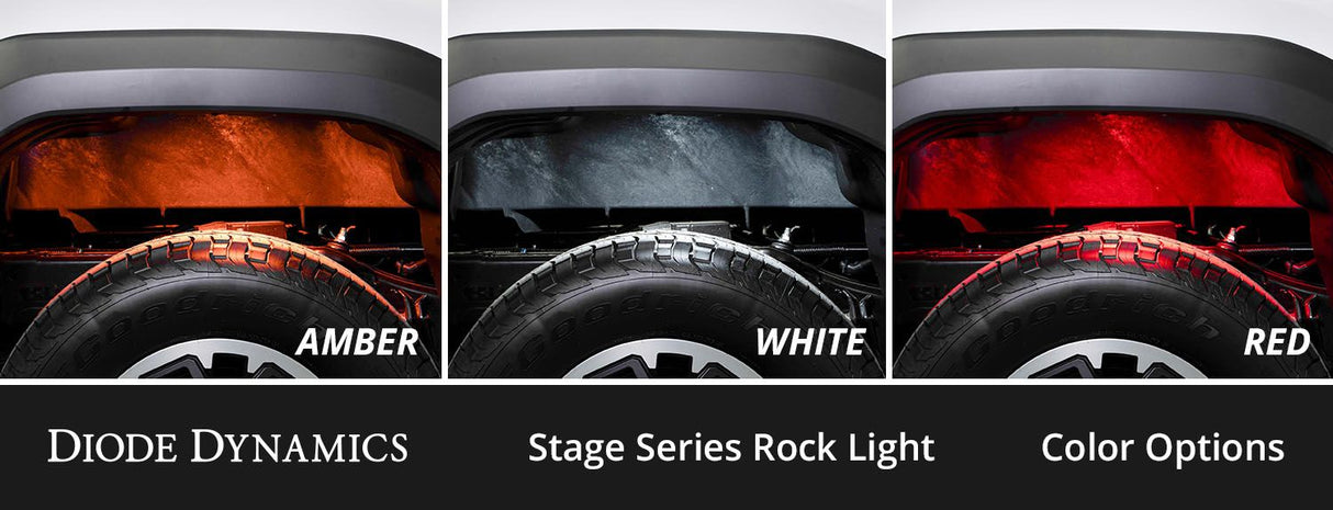Stage Series Single-Color LED Rock Light Kit (8-pack)
