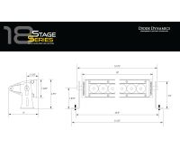 Stage Series 18" White Light Bar