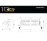 Stage Series 18" White Light Bar