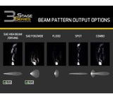 SS3 SAE/DOT White Pro Flush Mount LED Pod (one)